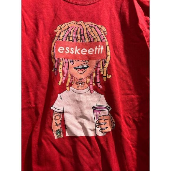 Lil Pump Esskeetit Long Sleeve T-shirt size Medium - Picture 2 of 2